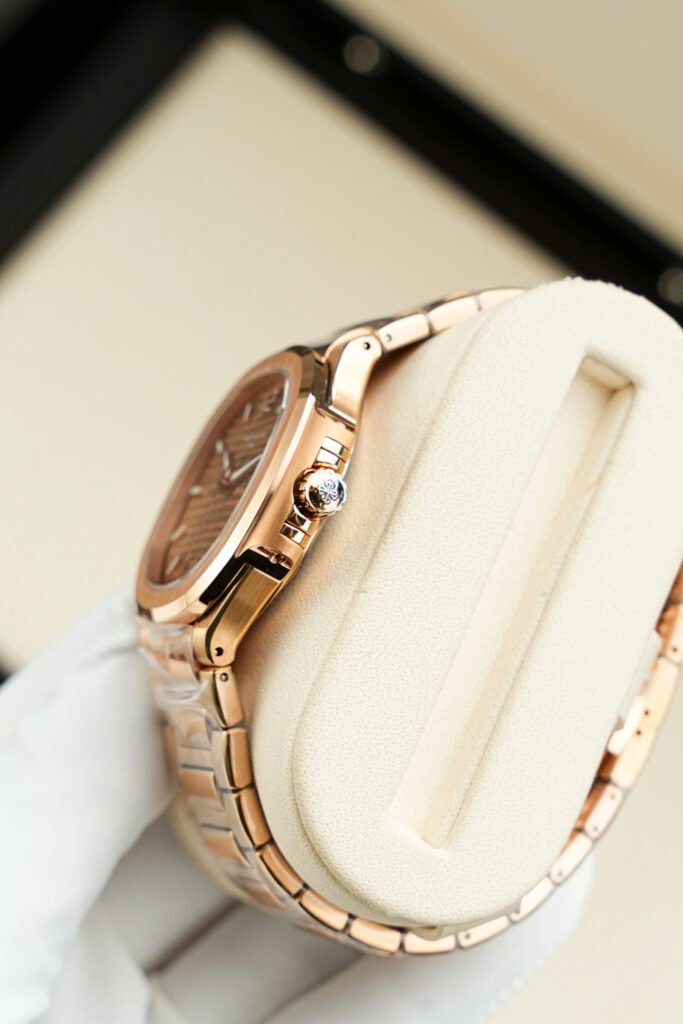 Đồng hồ Patek Philippe Rep 11 Nautilus 7118 mạ vàng hồng xưởng 3K 35 (2)
