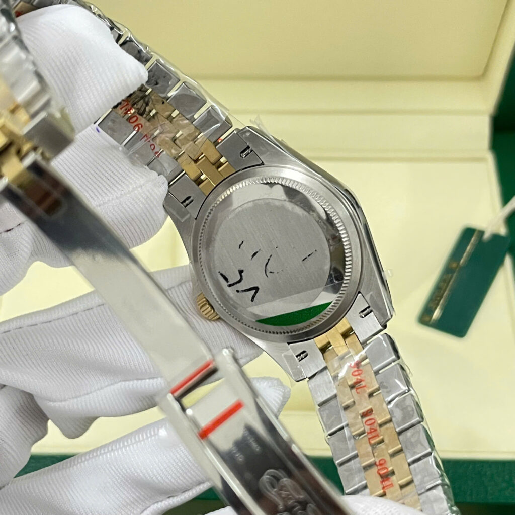 Đồng hồ Rolex DateJust mặt MOP Rep 11 bọc vàng thật nhà máy GM 31mm (2)