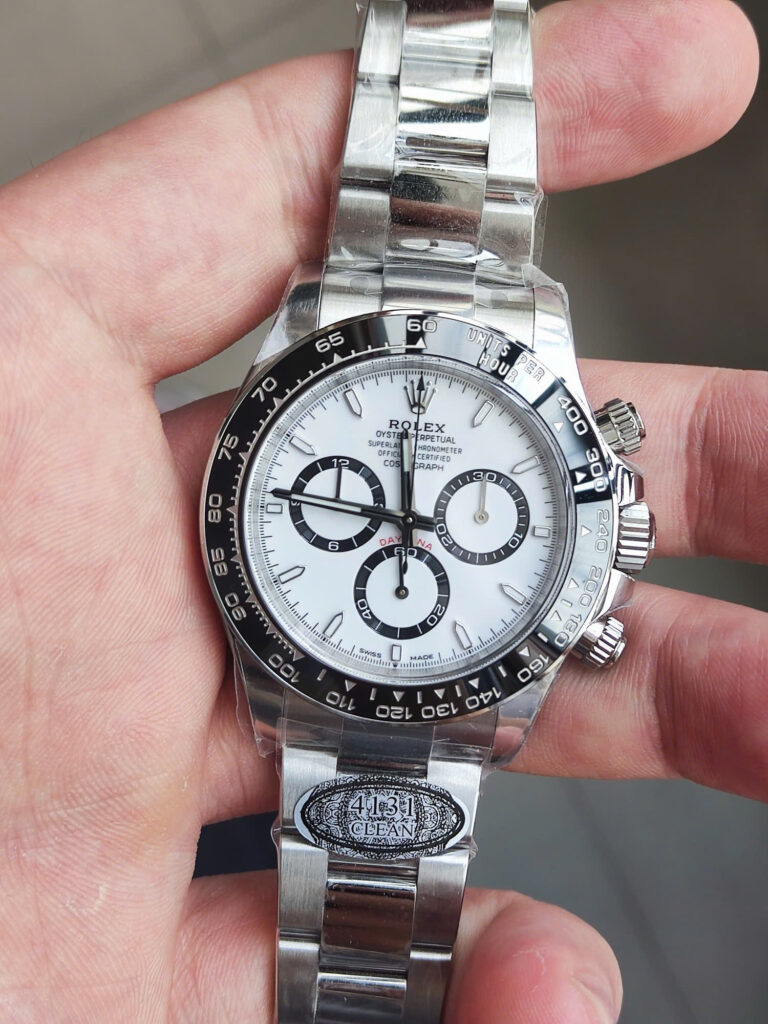 Đồng hồ Rolex Daytona Panda chế tác bộ chuyển động calibre 4131 xưởng Clean 40mm (1)
