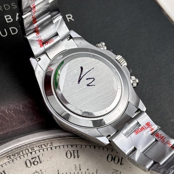 Đồng hồ Rolex Daytona mặt xanh băng chế tác tinh chỉnh trọng lương QF 40mm (2)