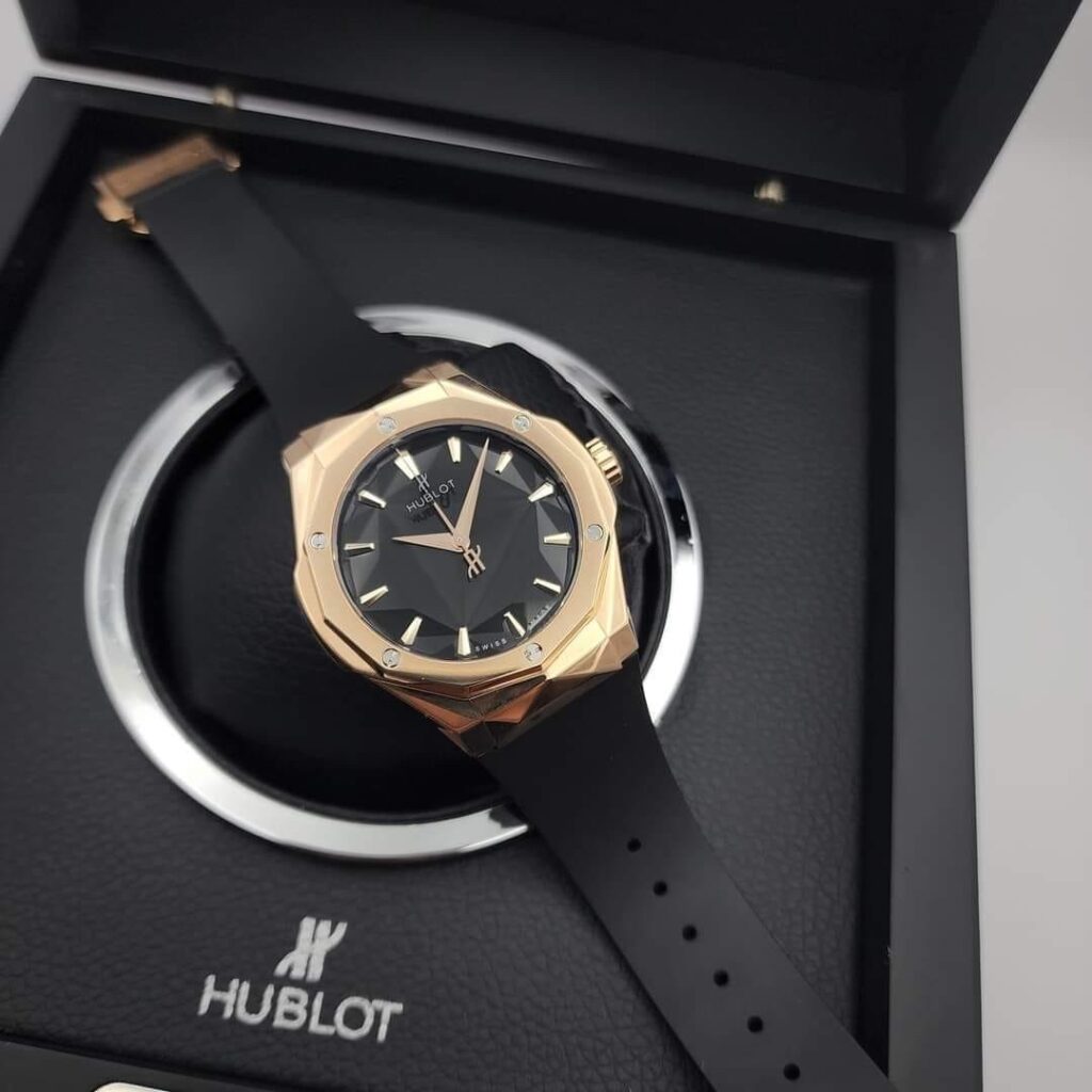 Đồng hồ Hublot Orlinski King Gold Rep 11 cao cấp nhà máy HB 40mm (2)