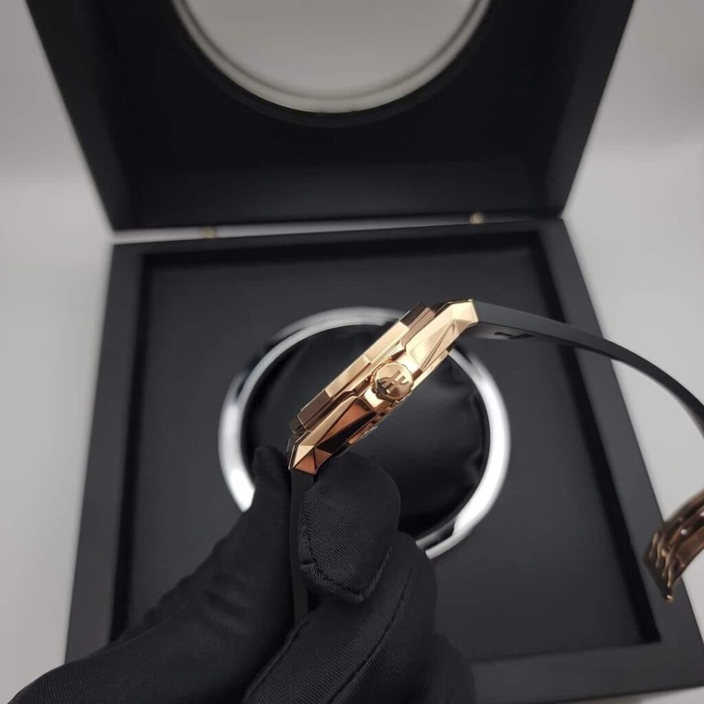 Đồng hồ Hublot Orlinski King Gold Rep 11 cao cấp nhà máy HB 40mm (2)