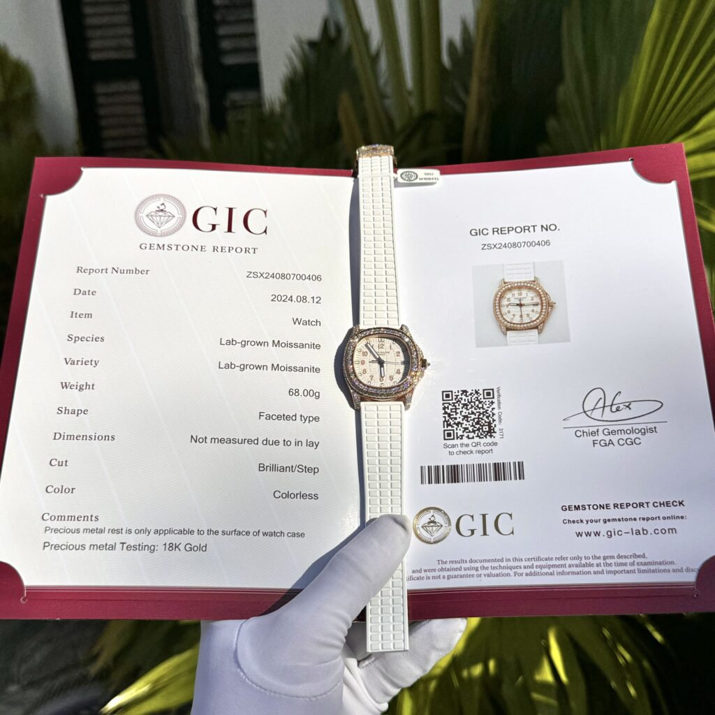 Đồng hồ Patek Philippe 5067 chế tác bọc vàng thật + đính kim cương tổng hợp 35 (1)