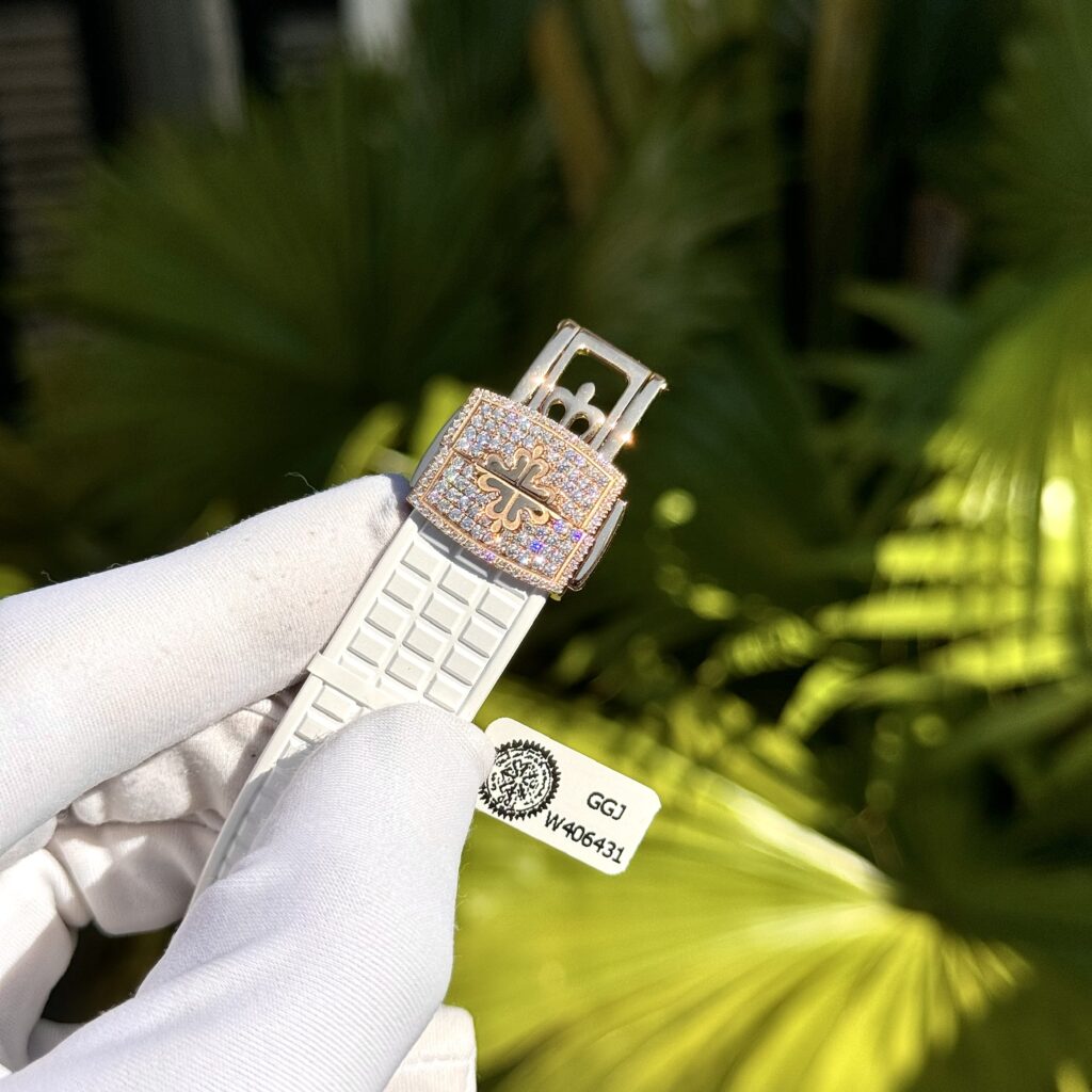 Đồng hồ Patek Philippe 5067 chế tác bọc vàng thật + đính kim cương tổng hợp 35 (2)