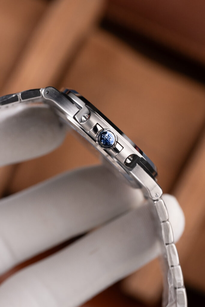 Đồng hồ Patek Philippe Nautilus 5711 mặt xanh blue Replica 11 máy khắc xưởng BBF 40mm (2)