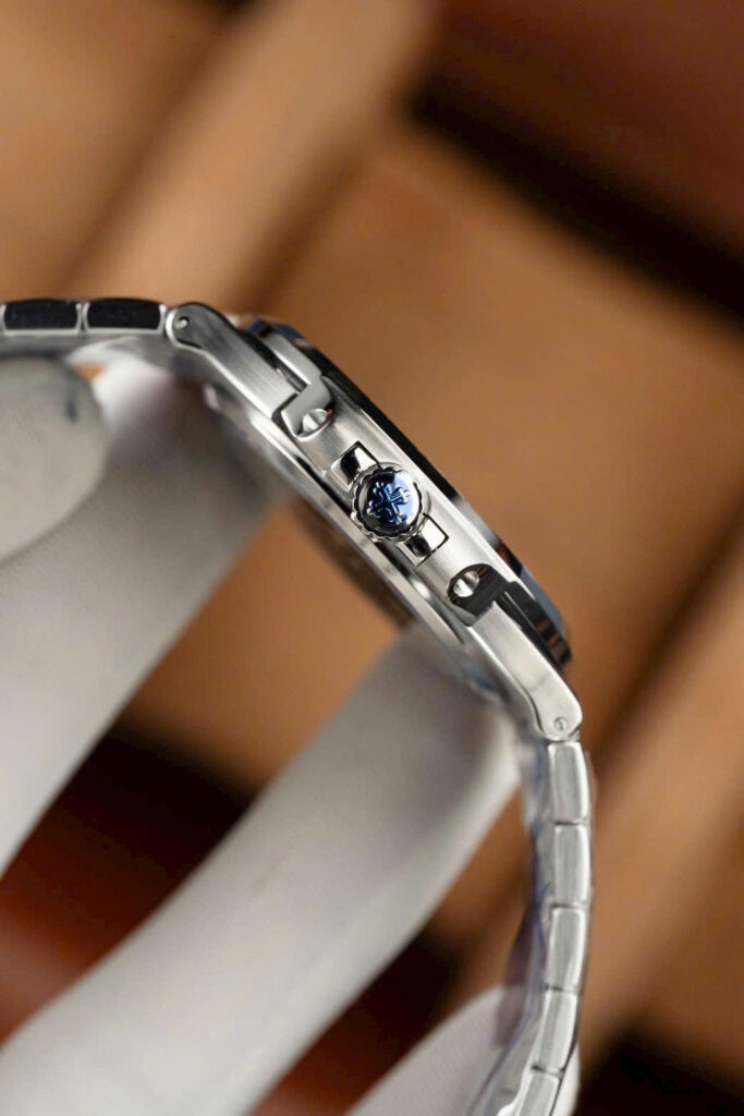 Đồng hồ Patek Philippe Nautilus 5711 mặt xanh lá cây Replica 11 máy khắc xưởng BBF 40mm (4)