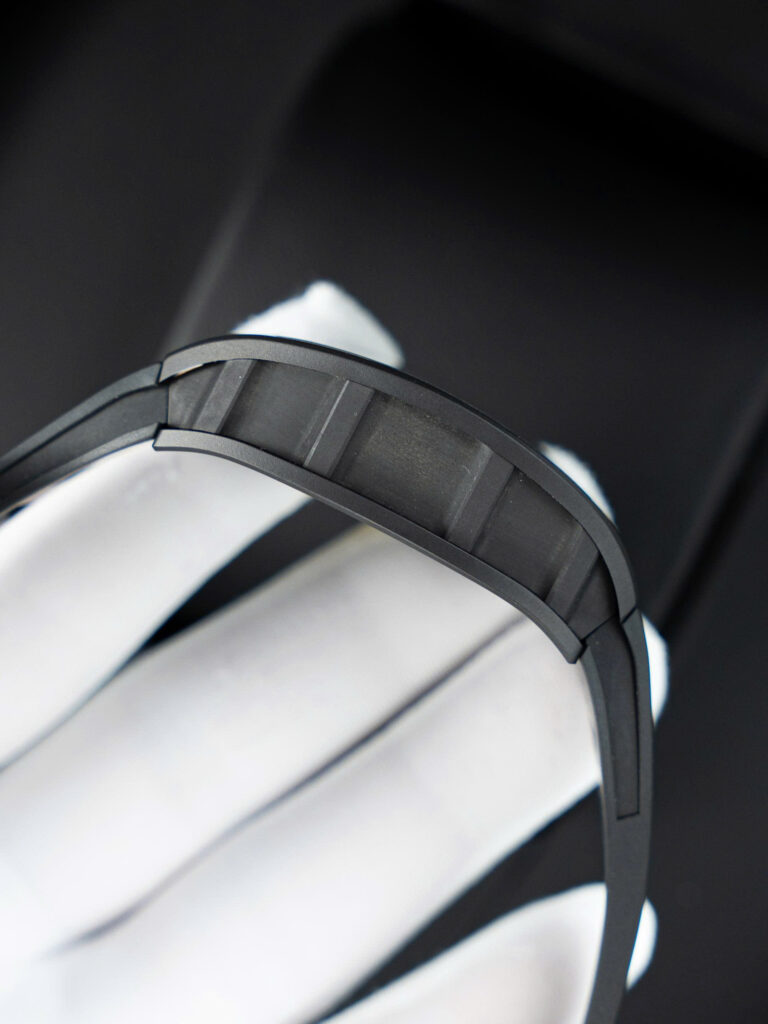 Đồng hồ Richard Mille Replica 11 RM035 Americas Toro vỏ gốm đen dây cao su nhà máy ZF 40x48mm (2)