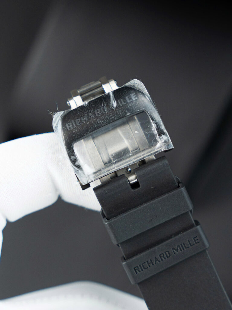 Đồng hồ Richard Mille Replica 11 RM035 Americas Toro vỏ gốm đen dây cao su nhà máy ZF 40x48mm (2)