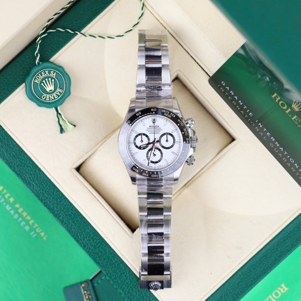 Đồng hồ Rolex Cosmograph Daytona 126500 Panda Rep 11 bộ máy calibre 4131 super clone VSF 40mm (2)