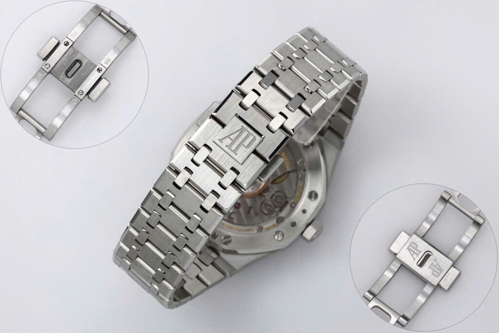 Đồng hồ Audemars Piguet Replica 11 Royal Oak 15510BC mặt xanh băng khói máy cơ Thuỵ Sỹ 41mm (2)