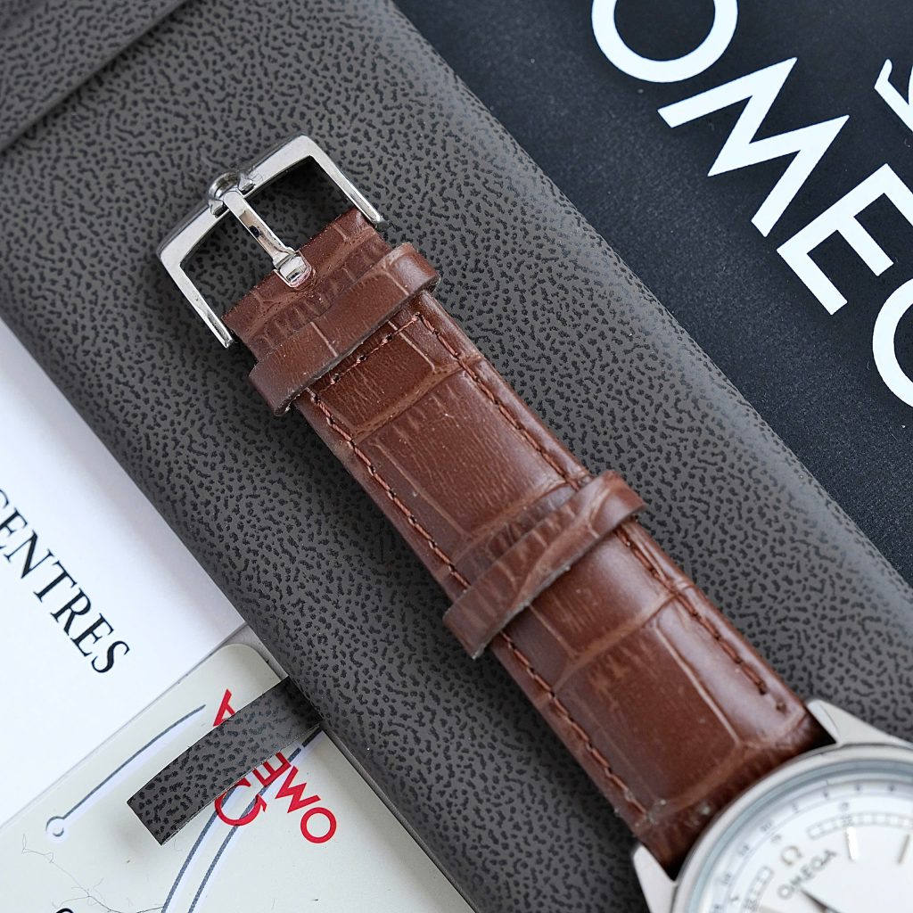 Đồng hồ Omega Constellation Co-Axial Chronometer Fake cao cấp mặt trắng máy cơ Nhật 40mm (1)