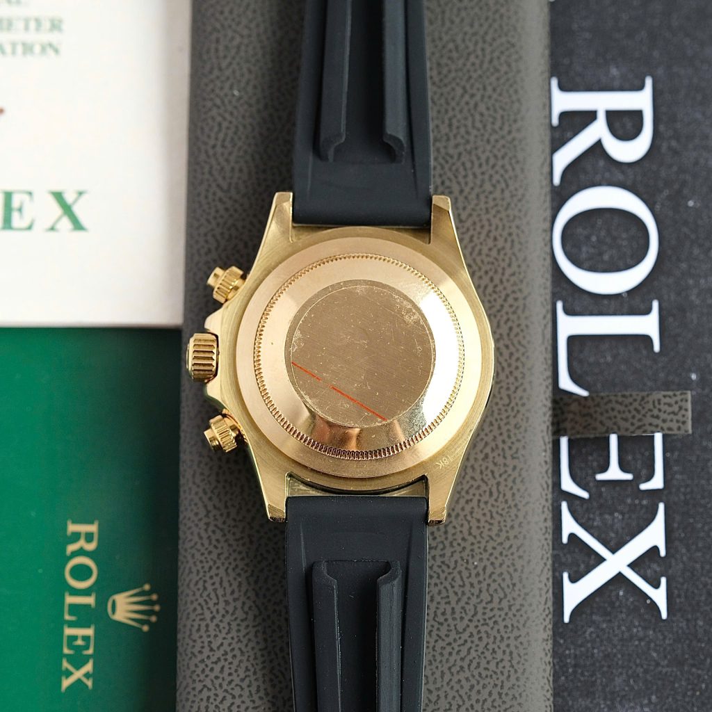 Đồng hồ Rolex Daytona nam mặt đen máy cơ Nhật Fake cao cấp 40mm (7)