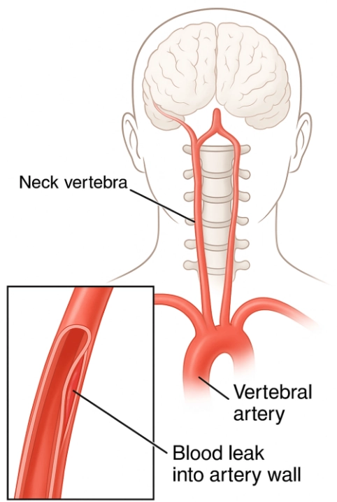 Bóc tách động mạch đốt sống (Vertebral artery dissection)