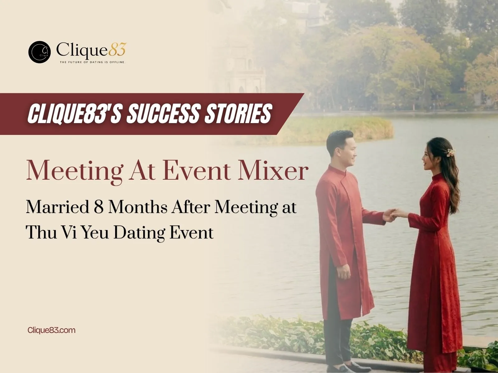 Married 8 Months After Meeting at Thu Vi Yeu Dating Event