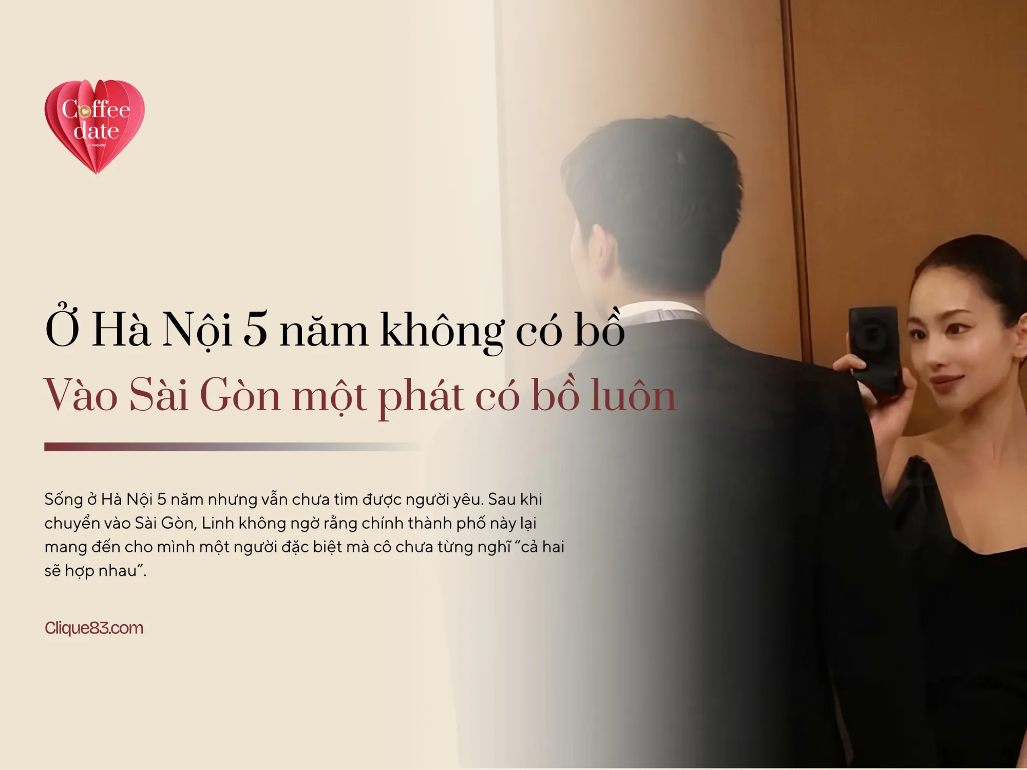 Ở Hà Nội 5 năm không có bồ, vào Sài Gòn một phát có bồ luôn