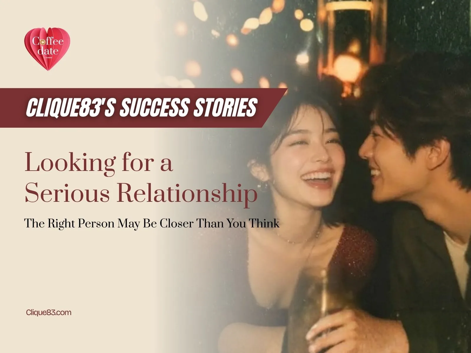 Looking for a Serious Relationship? The Right Person May Be Closer Than You Think