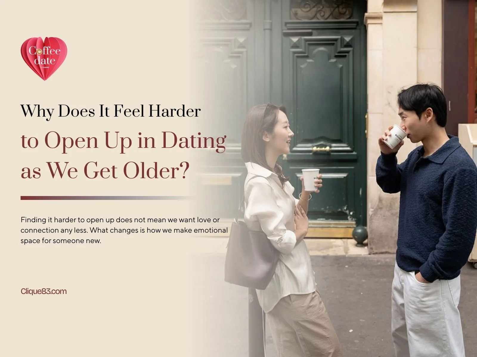 Why Does It Feel Harder to Open Up in Dating as We Get Older?