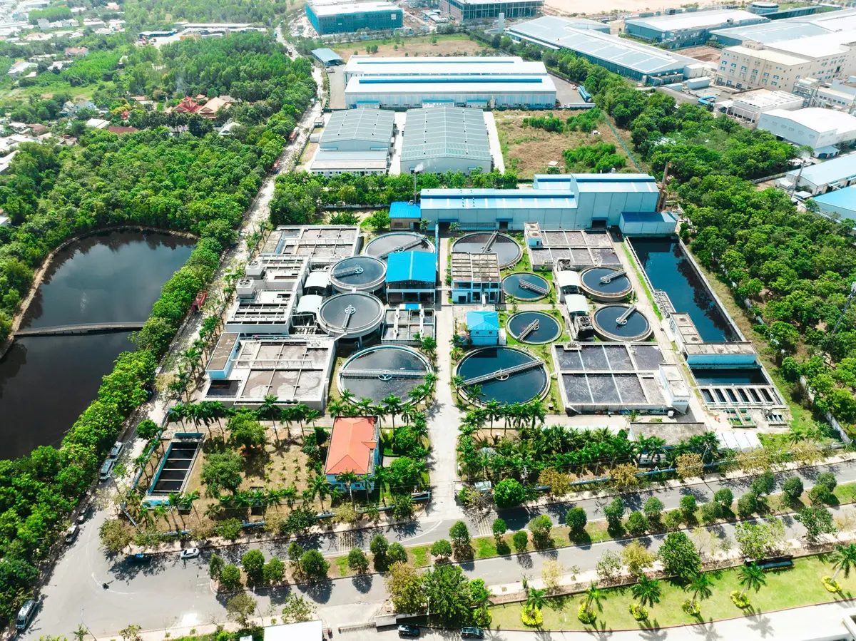 NHÀ MÁY XỬ LÝ NƯỚC THẢI KCN NHƠN TRẠCH - 6A