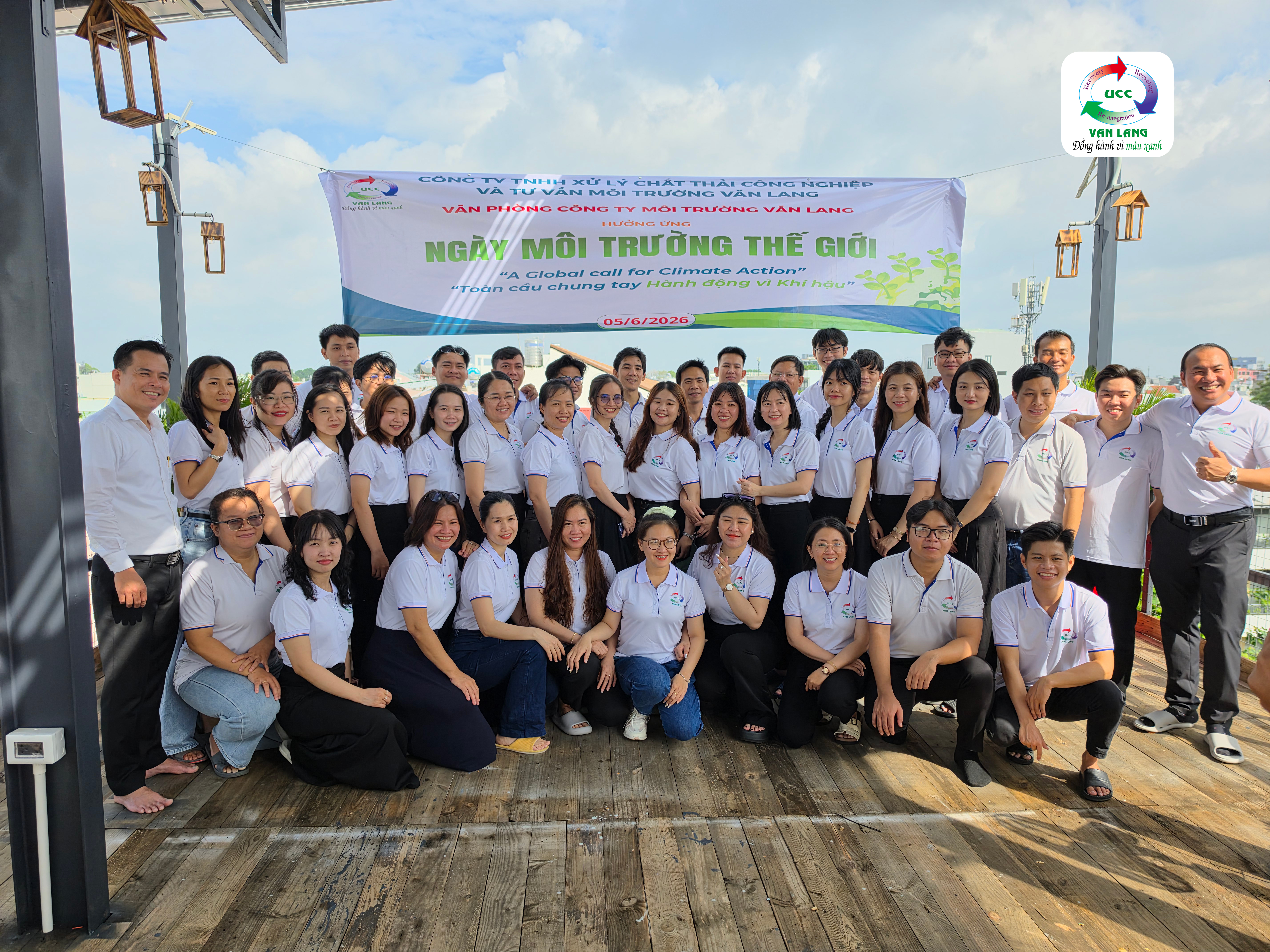 Tin tức: VAN LANG ENVIRONMENT COMPANY CELEBRATES WORLD ENVIRONMENT DAY - PARTNERSHIP FOR A GREEN FUTURE