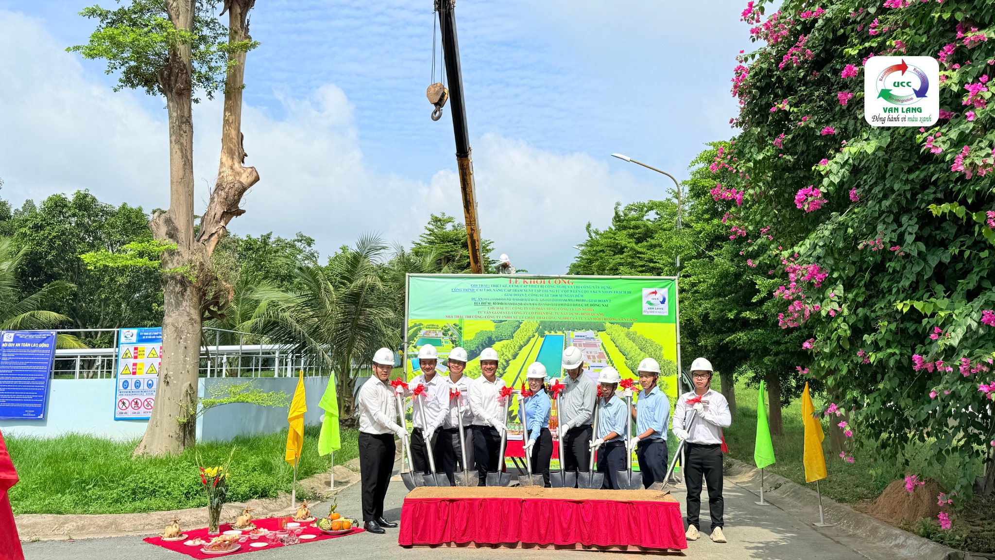 [VLC NEWS] KHỞI CÔNG CÔNG TRÌNH CẢI TẠO & NÂNG CẤP TRẠM XỬ LÝ NƯỚC THẢI TẬP TRUNG CỦA KHU CÔNG NGHIỆP - CÔNG SUẤT 7.000 M³/NGÀY.ĐÊM