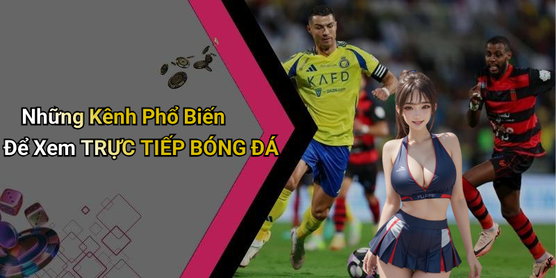 Những Kênh Phổ Biến Để Xem TRỰC TIẾP BÓNG ĐÁ