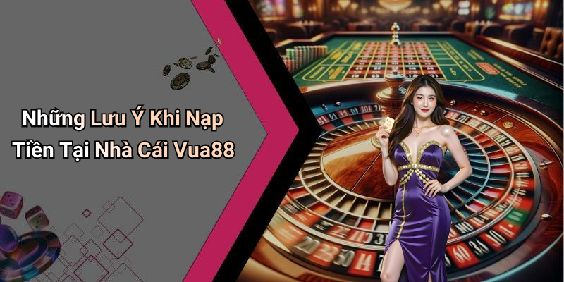 Những Lưu Ý Khi Nạp Tiền Tại Nhà Cái Vua88