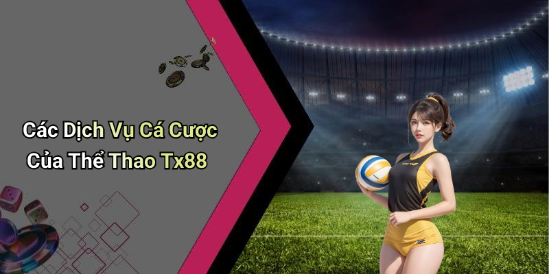 Các Dịch Vụ Cá Cược Của Thể Thao Tx88