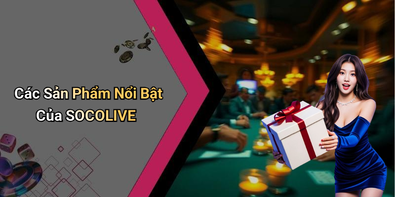 Các Sản Phẩm Nổi Bật Của SOCOLIVE