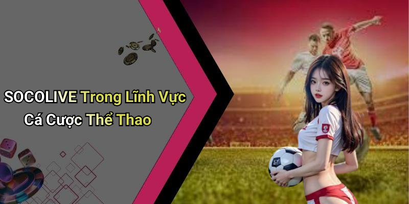 SOCOLIVE Trong Lĩnh Vực Cá Cược Thể Thao
