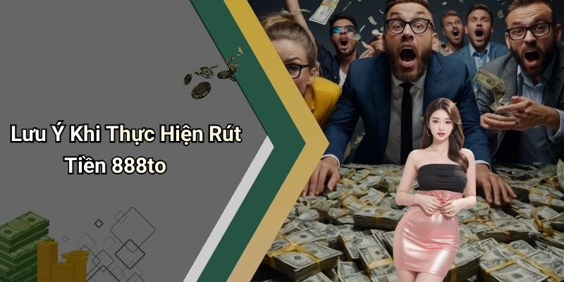 Lưu Ý Khi Thực Hiện Rút Tiền 888to