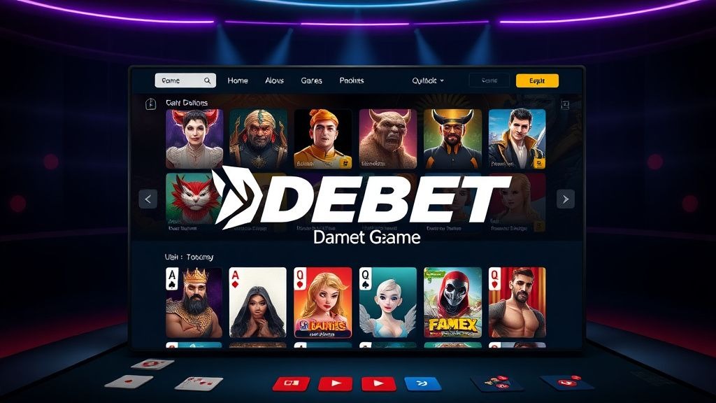 Game Bài DEBET - Trải Nghiệm Đỉnh Cao Với Đa Dạng Các Tựa Game Đặc Sắc Tại DEBET.COM