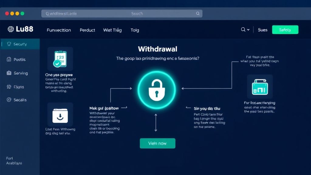 Rút Tiền Lu88 - Hướng Dẫn Chi Tiết Từ A đến Z Để Giao Dịch Thuận Lợi và An Toàn