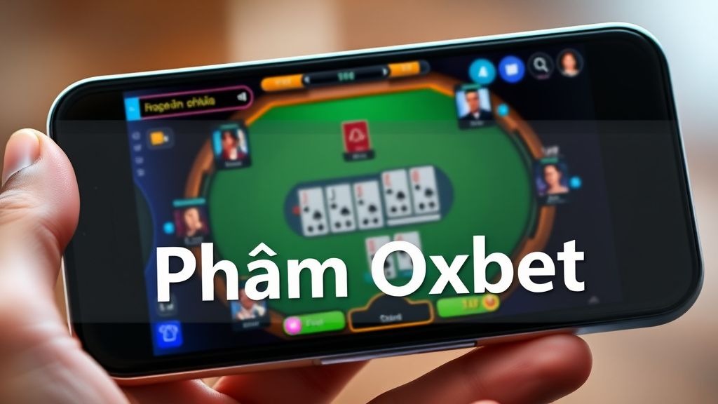 Phỏm Oxbet - Hướng Dẫn Chi Tiết và Mẹo Chơi Hiệu Quả Để Chiến Thắng Mọi Trận Đấu