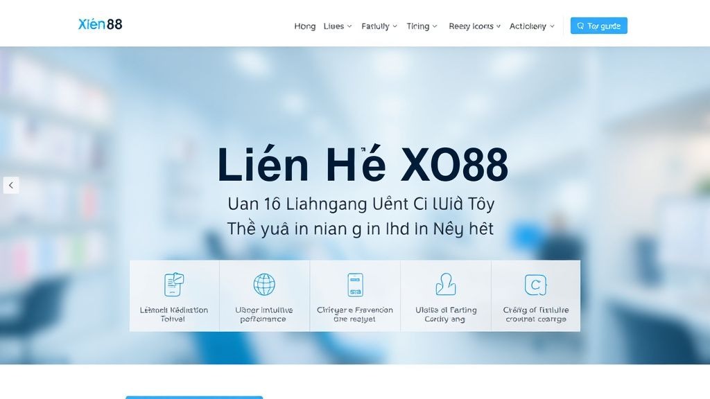 Liên hệ XO88 – Hướng Dẫn Chi Tiết và Đầy Đủ Nhất Để Bạn Không Bao Giờ Bỡ Ngỡ