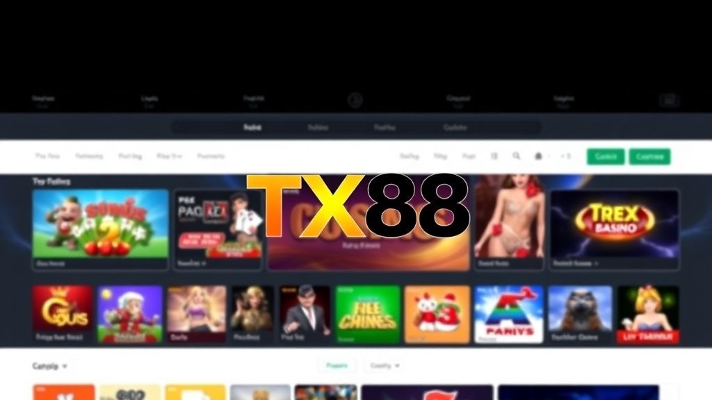 Giới thiệu tx88 - Nhà cái trực tuyến hàng đầu mang đến trải nghiệm giải trí đỉnh cao