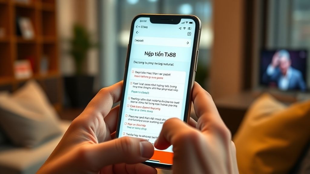 Nạp tiền Tx88 - Hướng dẫn toàn diện giúp bạn nạp tiền nhanh chóng và an toàn tại Tx88 casino