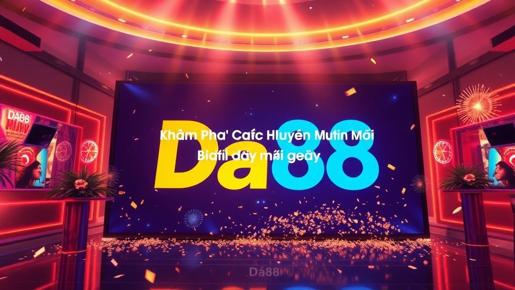 Khám Phá Các Khuyến Mãi Đặc Biệt Tại Da88 - Cơ Hội Nhận Thưởng Hấp Dẫn Mỗi Ngày