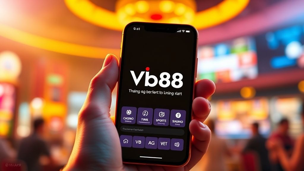 Tải app Vb88 - Trải nghiệm cá cược đỉnh cao ngay trên điện thoại của bạn