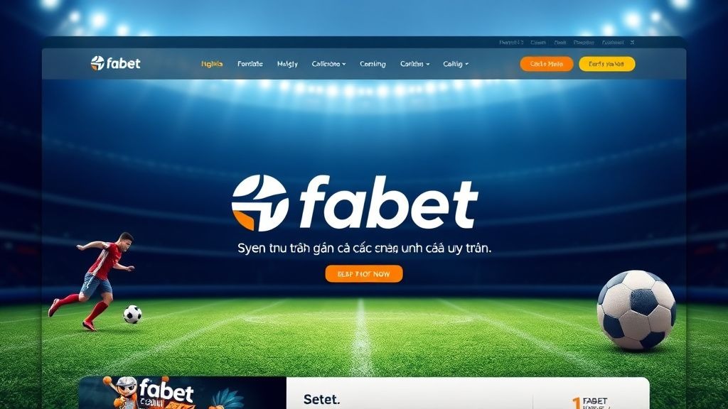 Nhà cái fabet - Đường dẫn đến trải nghiệm cá cược đỉnh cao và uy tín