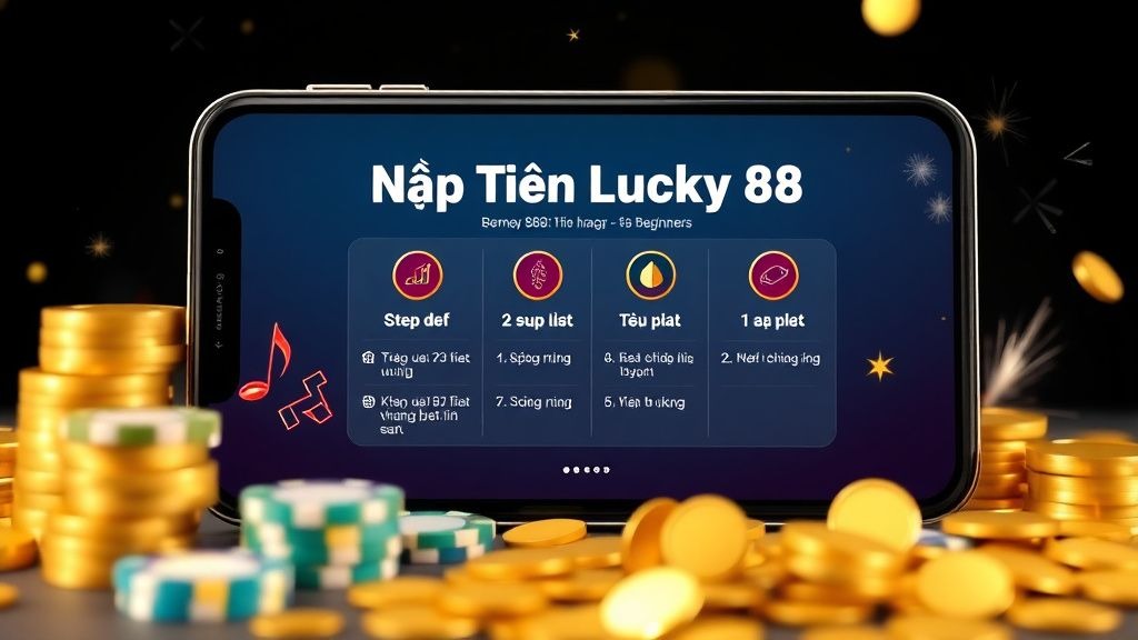 Nạp Tiền Lucky88 - Hướng Dẫn Đầy Đủ Giúp Người Mới Bắt Đầu Dễ Dàng Thắng Lớn