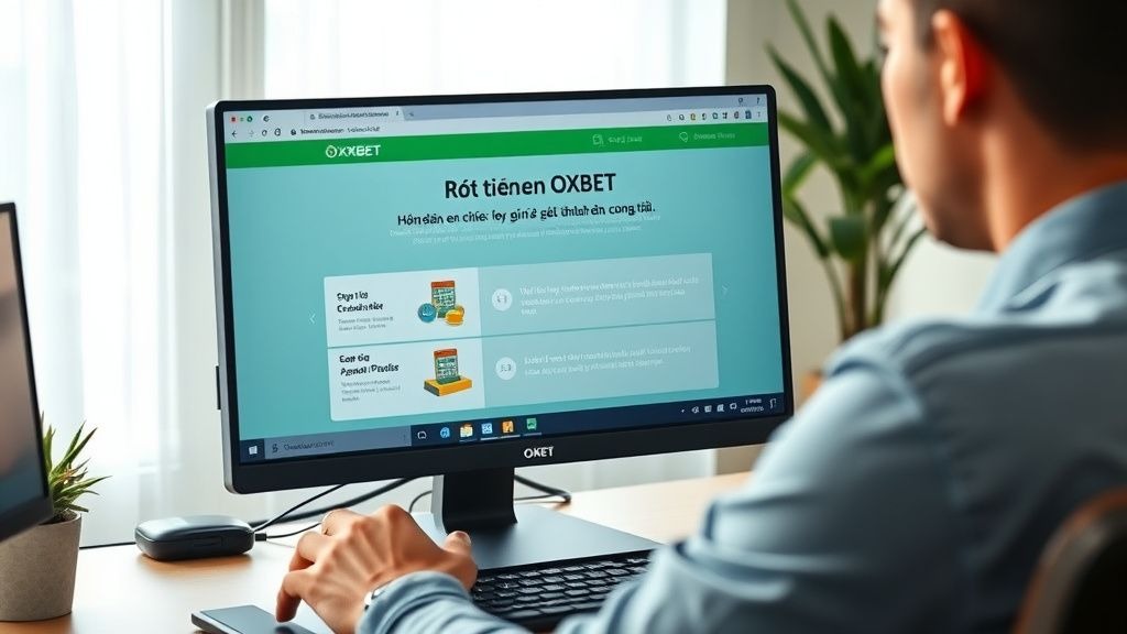 Rút tiền OXBET - Hướng dẫn chi tiết giúp bạn dễ dàng rút tiền thành công từ oxbet3.net