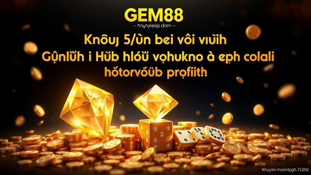 Khuyến mãi GEM88 hấp dẫn - Cơ Hội Vàng Để Nhân Đôi Lợi Nhuận Cuộc Chơi