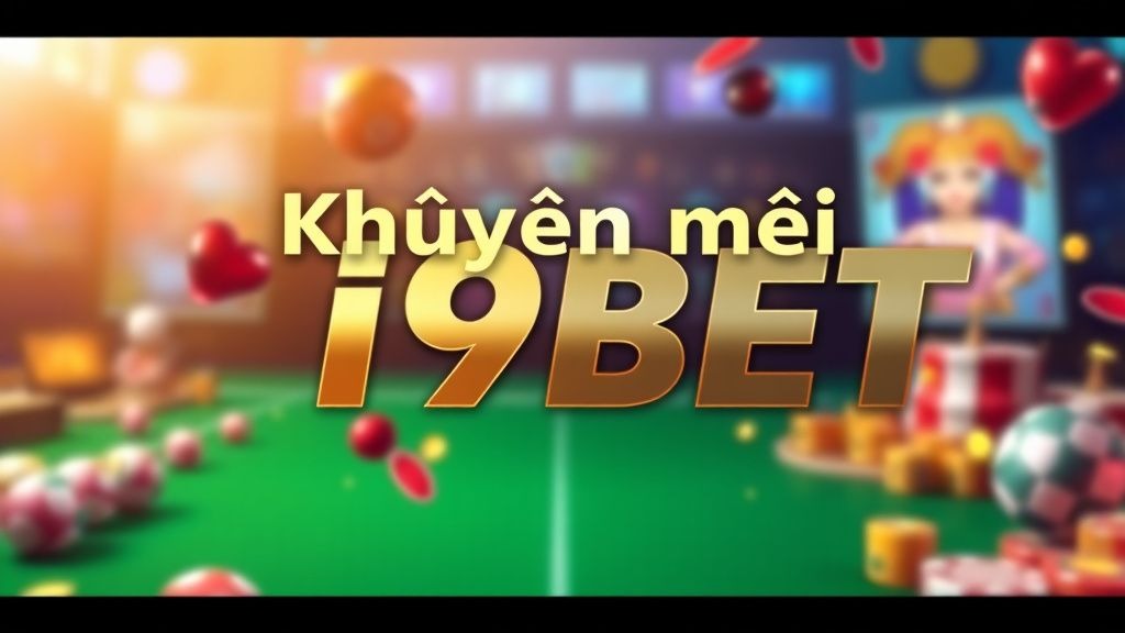 Khuyến mãi I9BET - Cơ hội vàng để thắng lớn cùng các ưu đãi hấp dẫn nhất