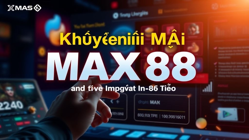 Khuyến mãi MAX88 - Cơ Hội Vàng Để Thắng Lớn Với Ưu Đãi Hấp Dẫn