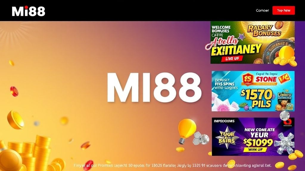 Khuyến mãi MI88 – Mục tiêu giúp nhà cái nâng cao doanh thu và thu hút người chơi mới