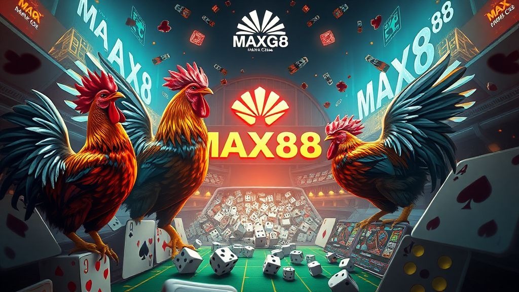 Đá gà MAX88 - Trải nghiệm cá cược đỉnh cao và uy tín hàng đầu