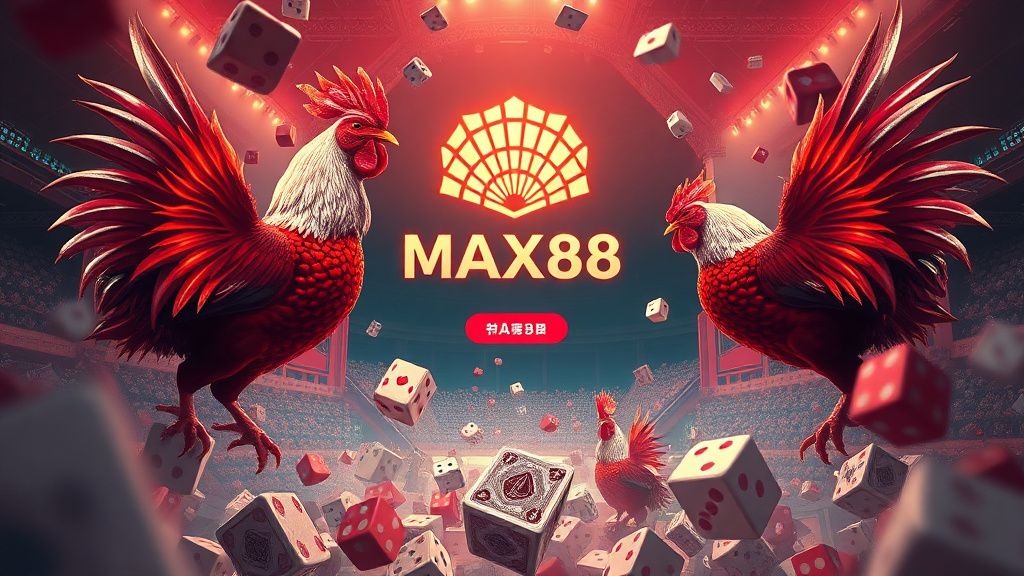 Đá gà MAX88 - Trải nghiệm cá cược đỉnh cao và uy tín hàng đầu