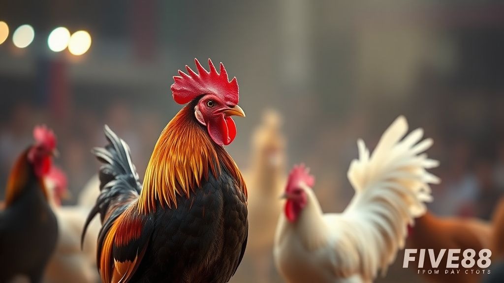 Khám Phá Đá Gà FIVE88 - Trải Nghiệm Cá Cược Đỉnh Cao Và An Toàn