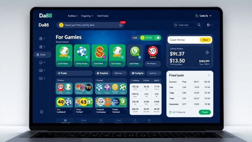 Khám Phá Xổ số Da88 - Nền Tảng Game Bỗng Nổi Tiếng Trong Thị Trường Việt Nam