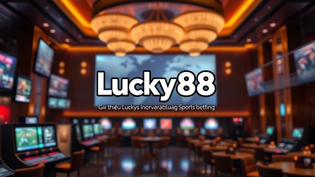 Khám Phá Thể Thao Lucky88 - Nền Tảng Cá Cược Đẳng Cấp Dành Cho Người Yêu Thể Thao